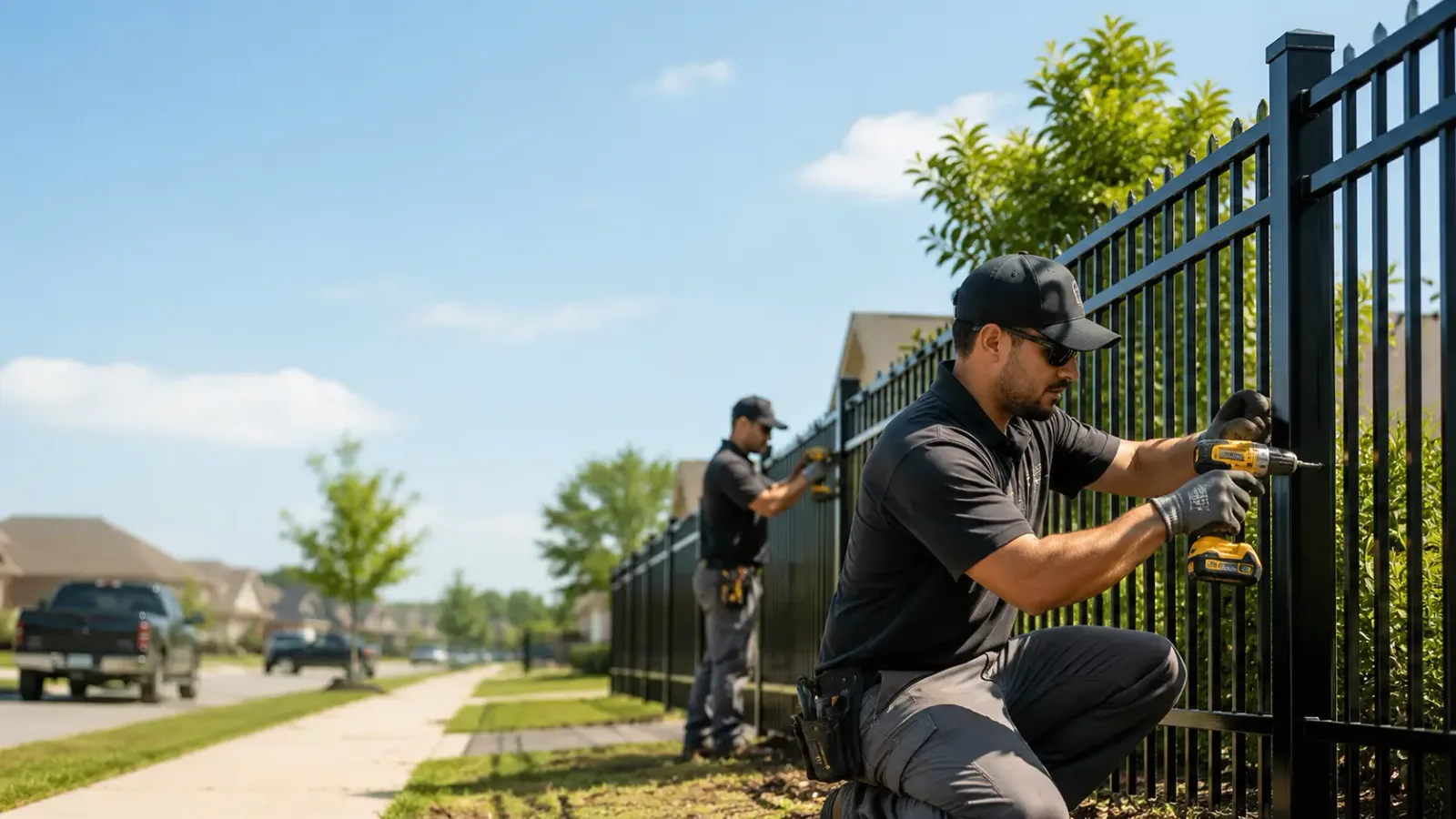 Metal Fence Installation in Johnsonville, IL